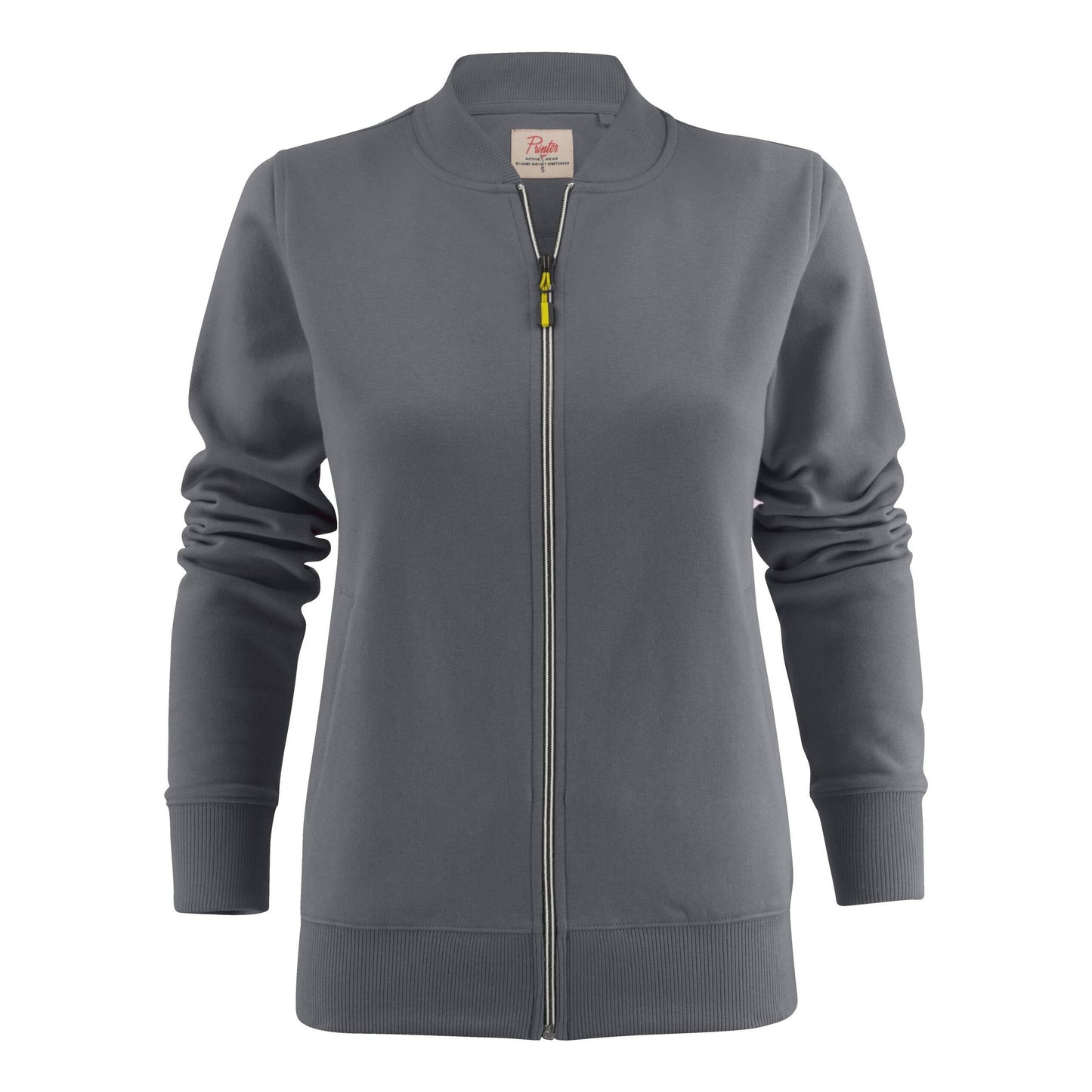 Ocean Blue - Front - Printer Womens-Ladies Javelin Sweat Jacket