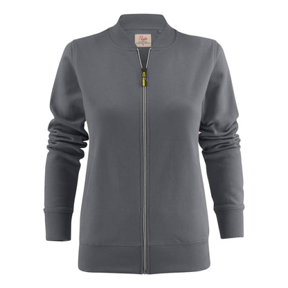Steel Grey - Front - Printer Womens-Ladies Javelin Sweat Jacket