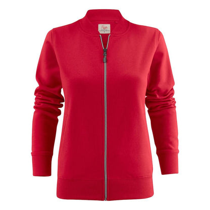 Red - Front - Printer Womens-Ladies Javelin Sweat Jacket