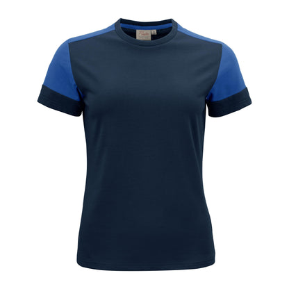 Navy-Cobalt - Front - Printer PRIME Womens-Ladies T-Shirt