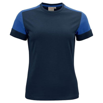 Navy-Cobalt Blue - Front - Printer PRIME Womens-Ladies T-Shirt