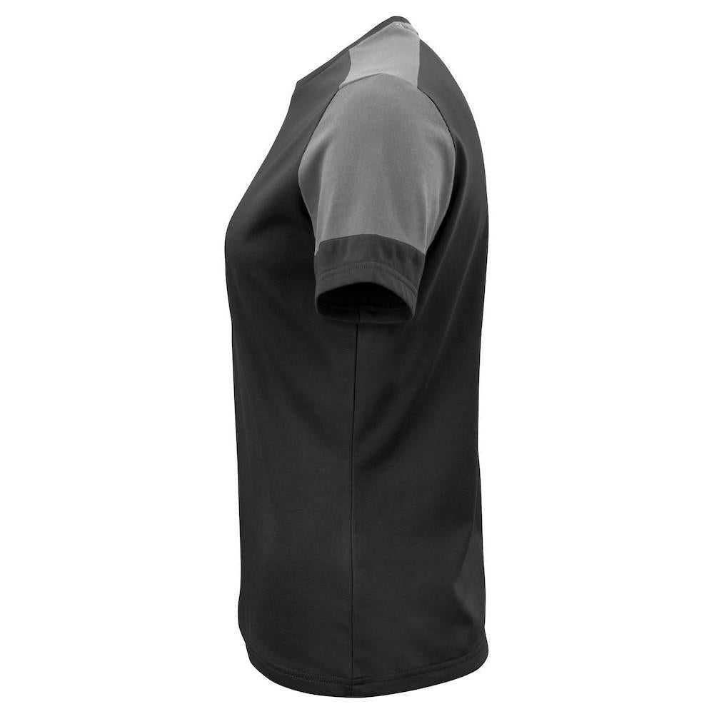 Black-Anthracite - Side - Printer PRIME Womens-Ladies T-Shirt