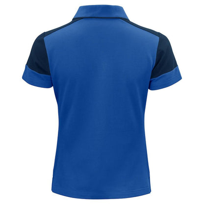 Cobalt Blue-Navy - Back - Printer PRIME Womens-Ladies Polo Shirt