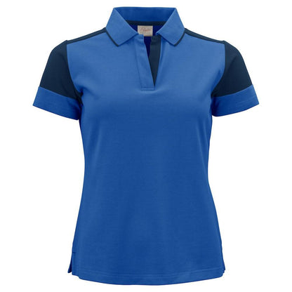 Cobalt Blue-Navy - Front - Printer PRIME Womens-Ladies Polo Shirt