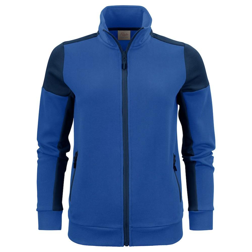 Cobalt Blue-Navy - Front - Printer Womens-Ladies Prime Jacket