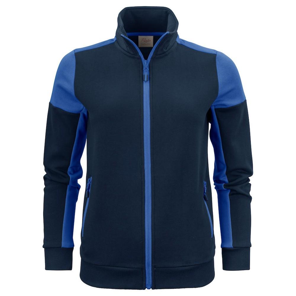 Navy-Cobalt Blue - Front - Printer Womens-Ladies Prime Jacket
