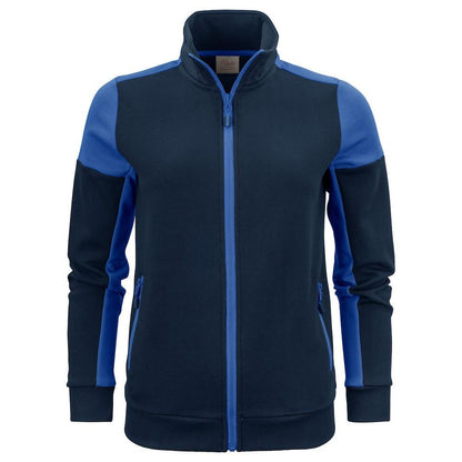 Navy-Cobalt Blue - Front - Printer Womens-Ladies Prime Jacket