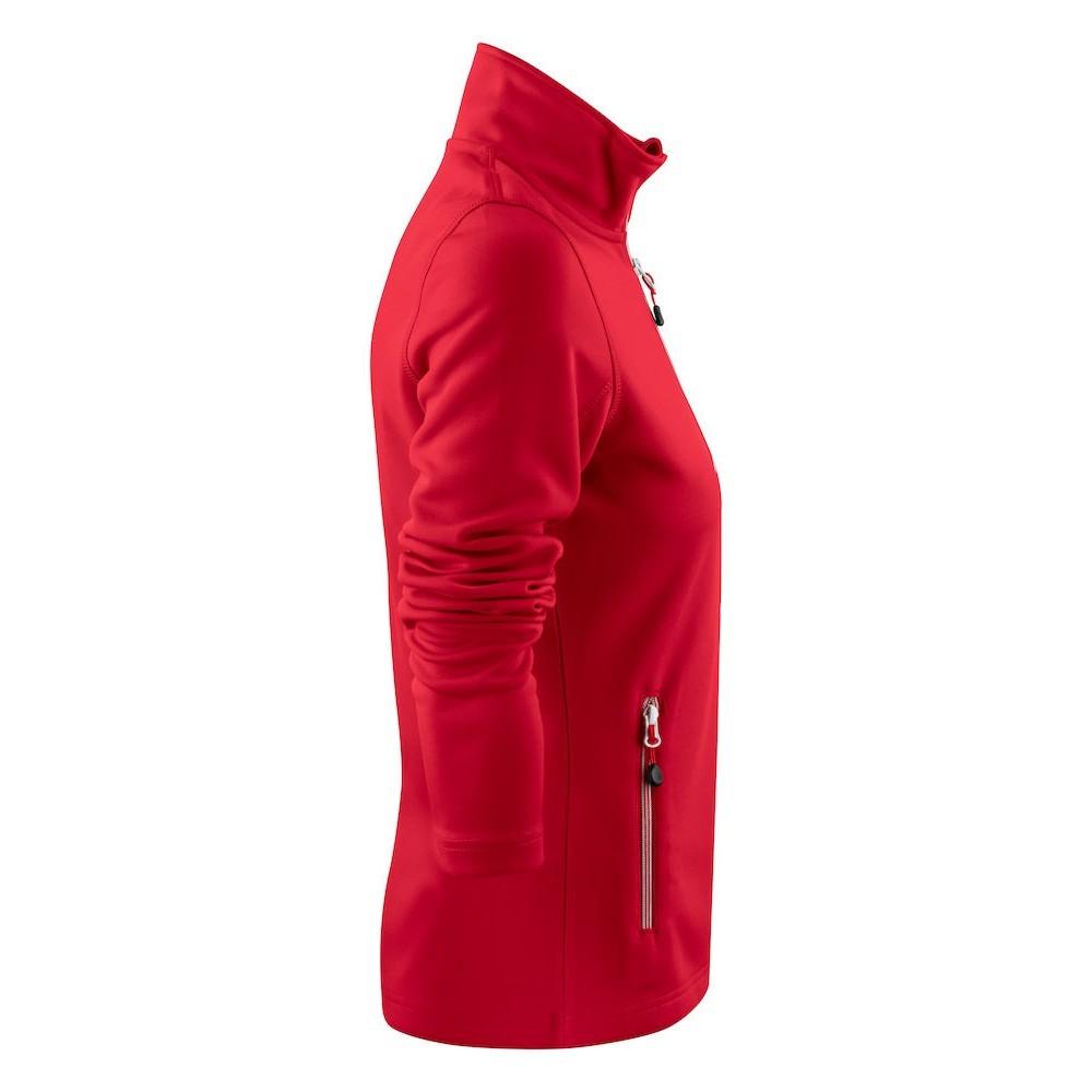 Red - Lifestyle - Printer RED Womens-Ladies Powerslide Zipped Sweat Jacket