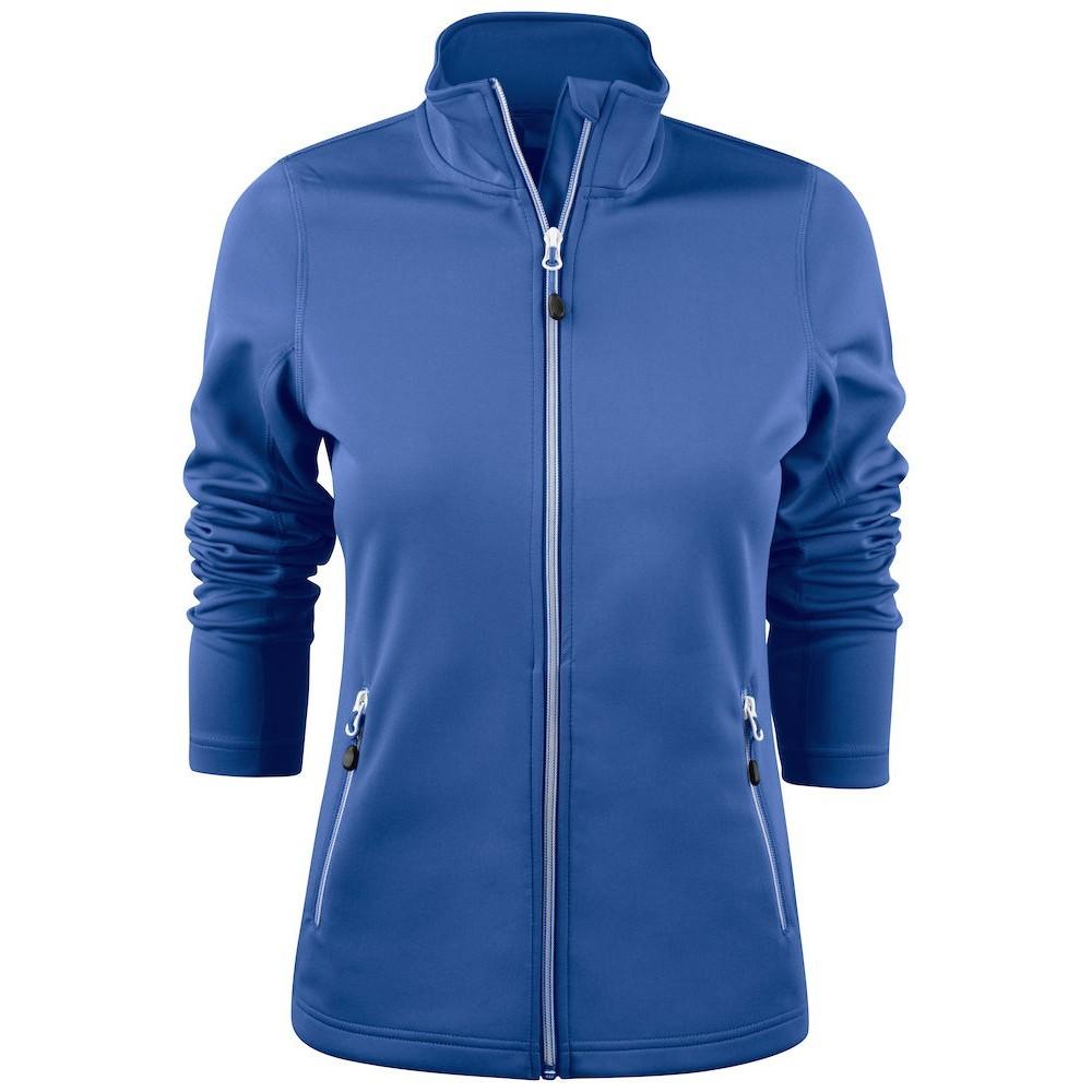 Blue - Front - Printer RED Womens-Ladies Powerslide Zipped Sweat Jacket
