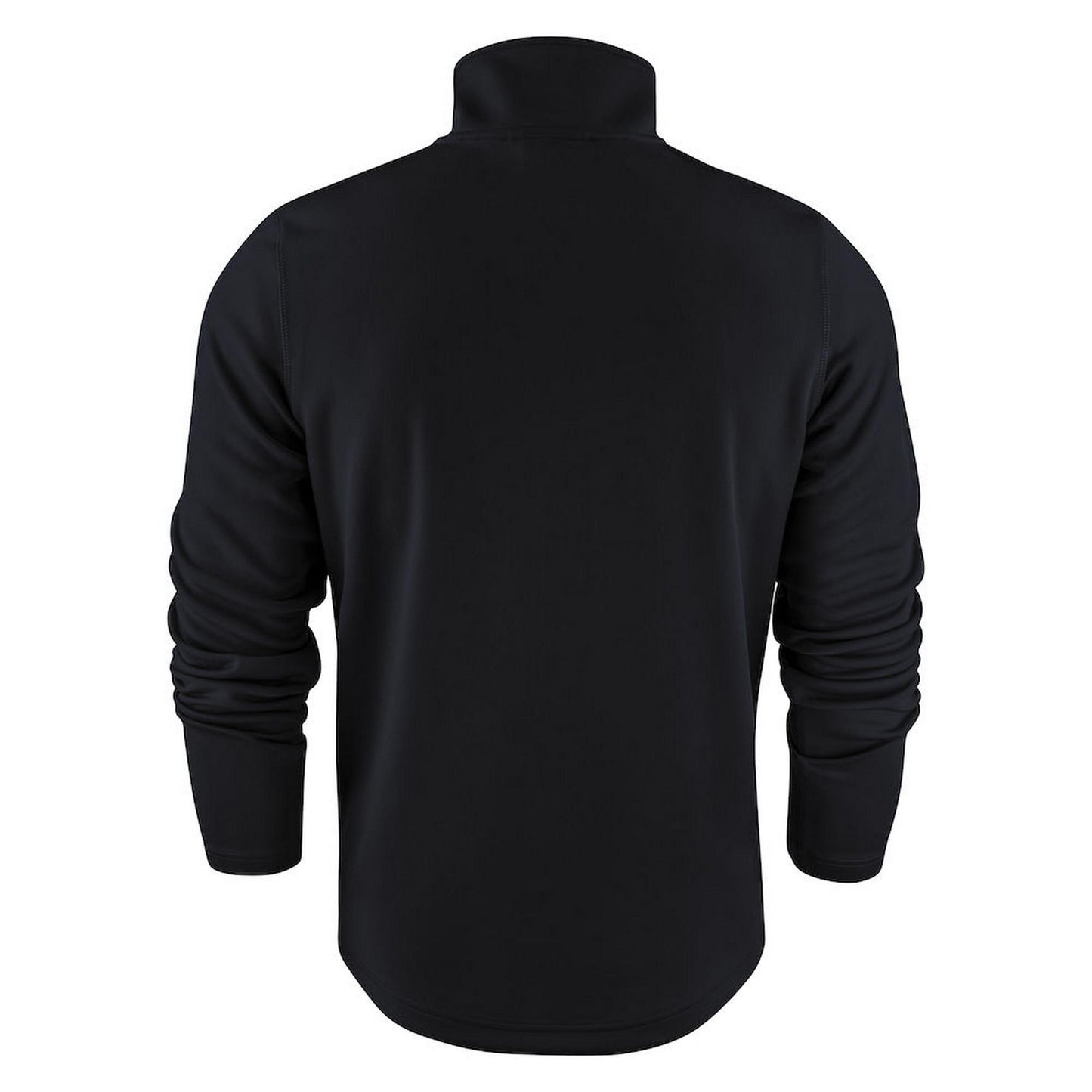 Black - Back - Printer RED Mens Powerslide Sweat Jacket