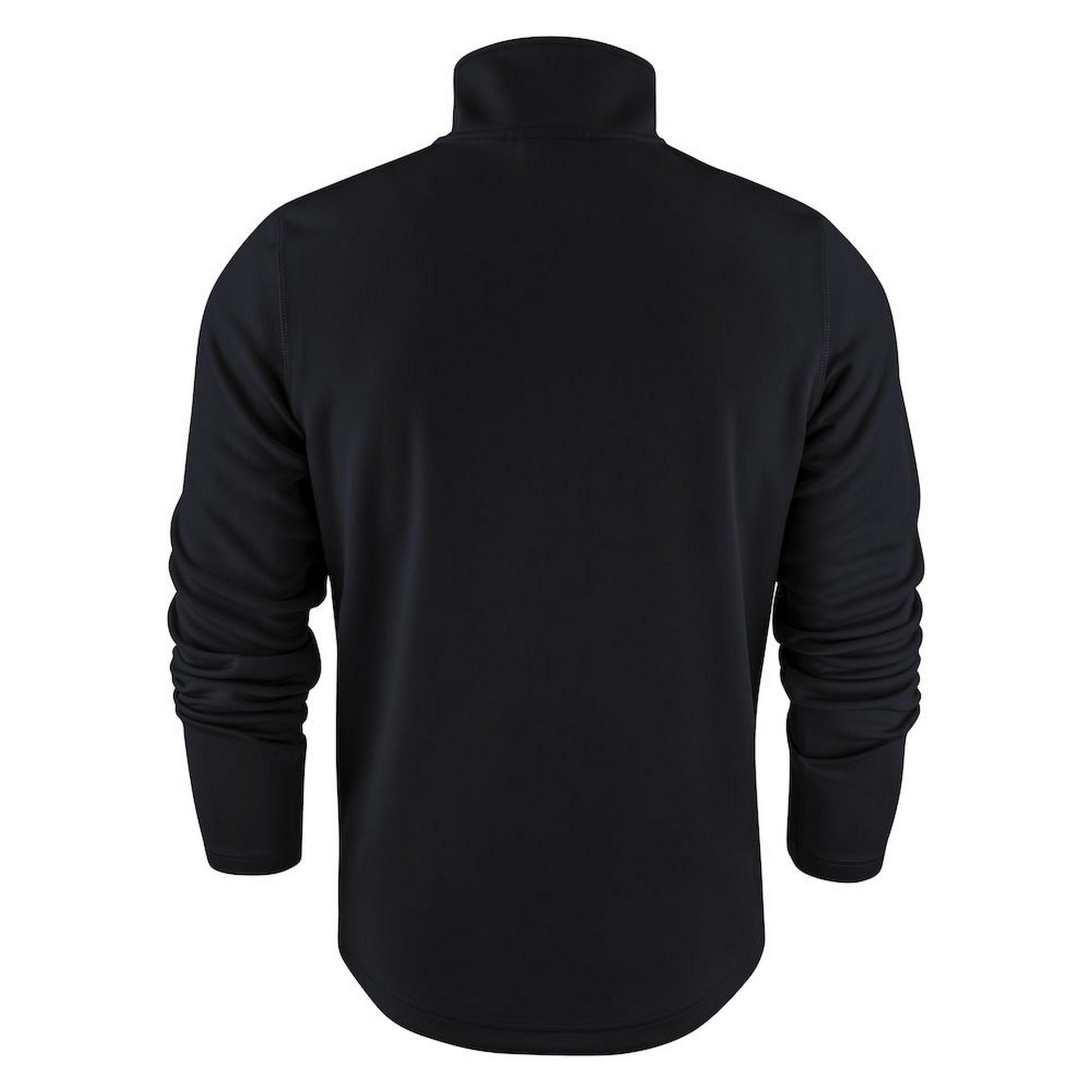 Black - Back - Printer RED Mens Powerslide Sweat Jacket