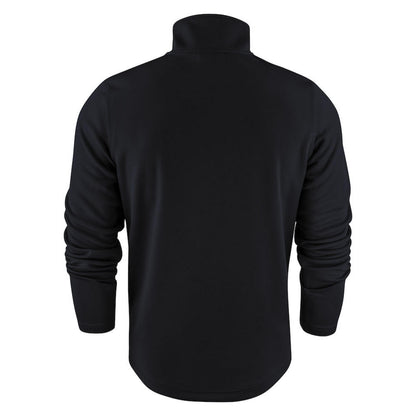 Black - Back - Printer RED Mens Powerslide Sweat Jacket