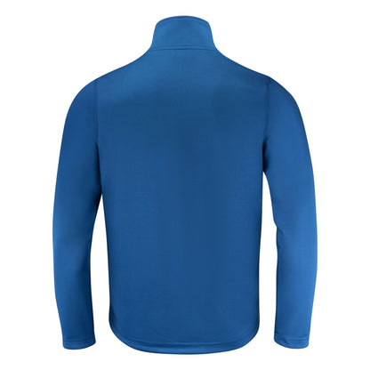 Bright Blue - Side - Printer RED Mens Powerslide Sweat Jacket