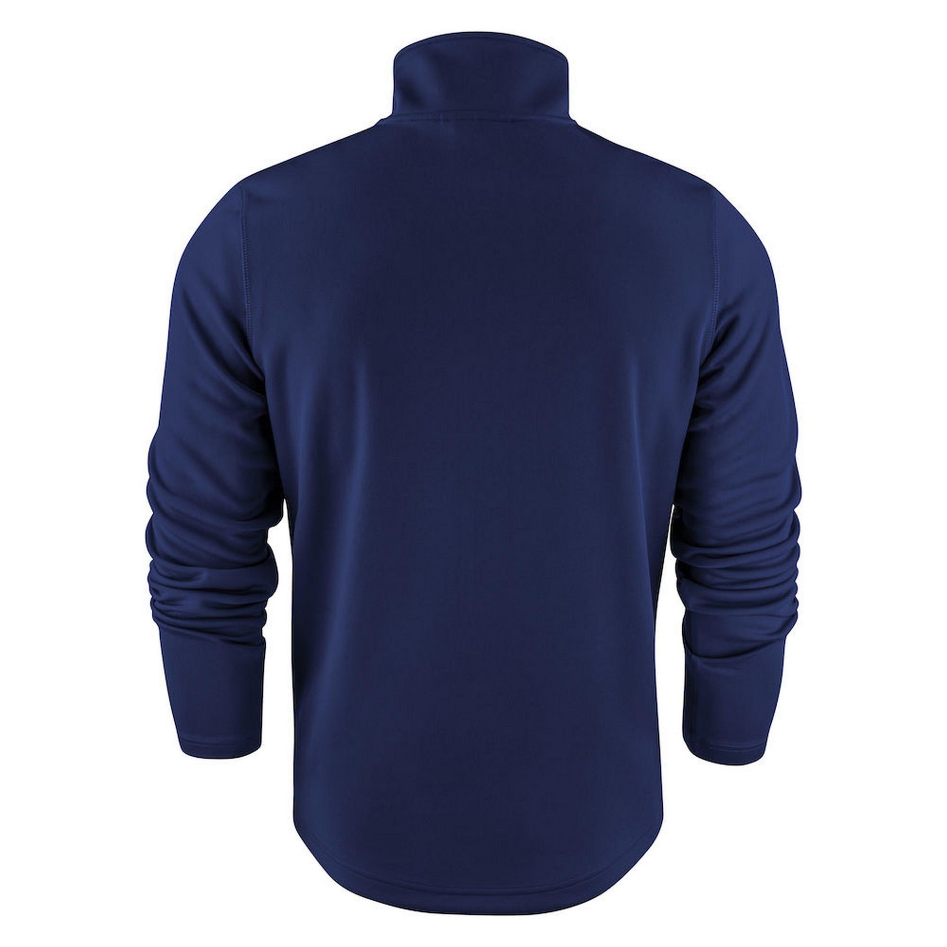 Navy - Back - Printer RED Mens Powerslide Sweat Jacket