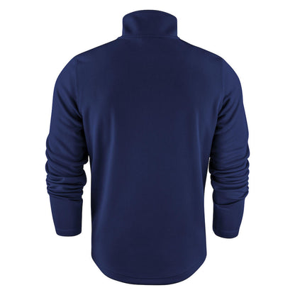 Navy - Back - Printer RED Mens Powerslide Sweat Jacket