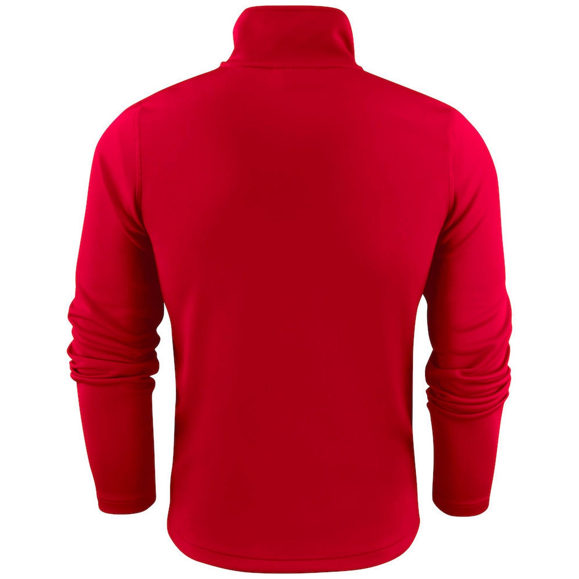 Red - Back - Printer RED Mens Powerslide Sweat Jacket
