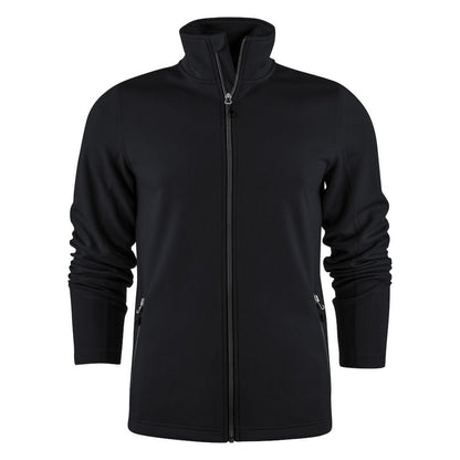 Black - Front - Printer RED Mens Powerslide Sweat Jacket