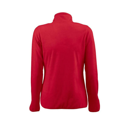 Red - Back - Printer RED Womens-Ladies Twohand Fleece Jacket