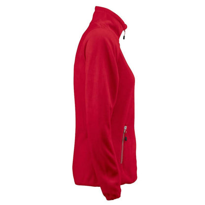 Red - Side - Printer RED Womens-Ladies Twohand Fleece Jacket