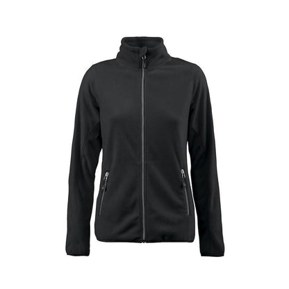 Black - Front - Printer RED Womens-Ladies Twohand Fleece Jacket