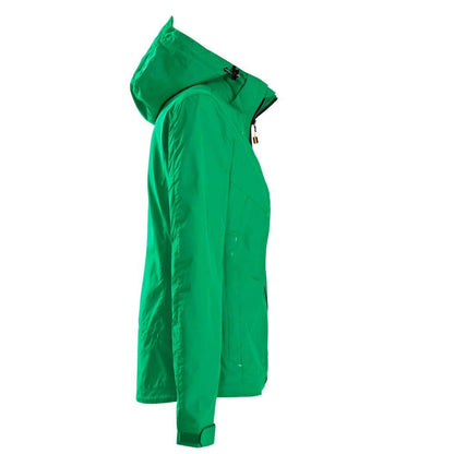 Fresh Green - Side - Printer Womens-Ladies Water Repellent Jacket
