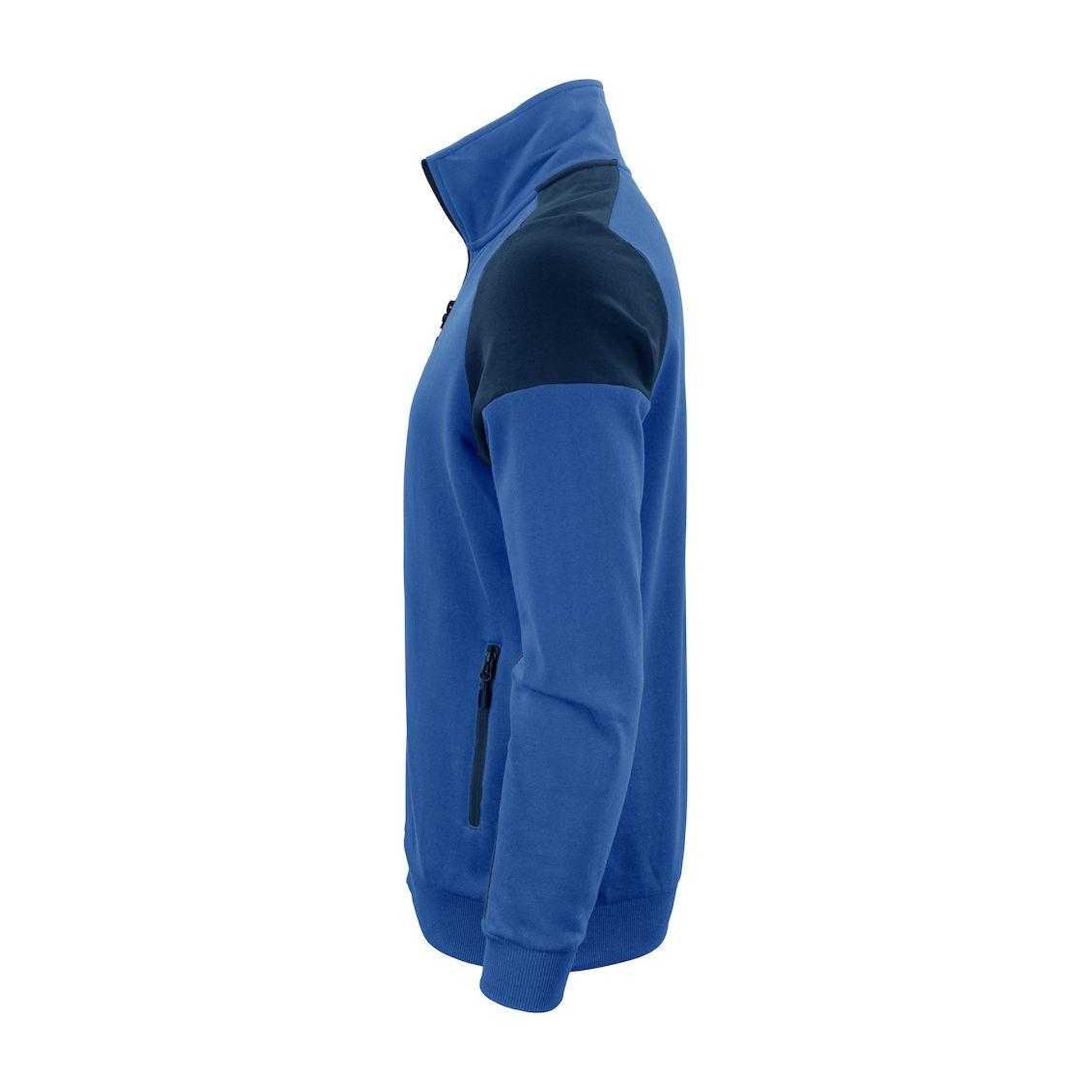 Cobalt Blue-Navy - Side - Printer PRIME Mens Sweatshirt
