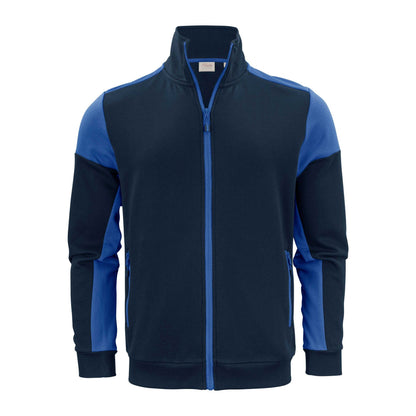 Navy-Cobalt Blue - Front - Printer PRIME Mens Sweatshirt