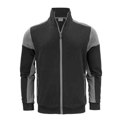 Black-Anthracite - Front - Printer PRIME Mens Sweatshirt