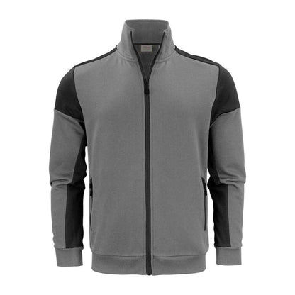 Anthracite-Black - Front - Printer PRIME Mens Sweatshirt