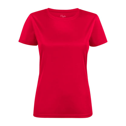 Bright Orange - Front - Printer RED Womens-Ladies Run T-Shirt