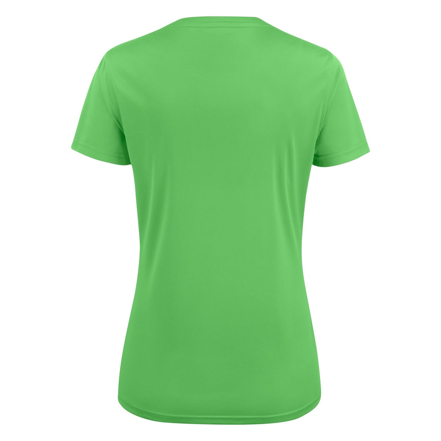 Lime - Side - Printer RED Womens-Ladies Run T-Shirt