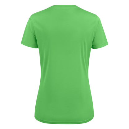 Lime - Side - Printer RED Womens-Ladies Run T-Shirt