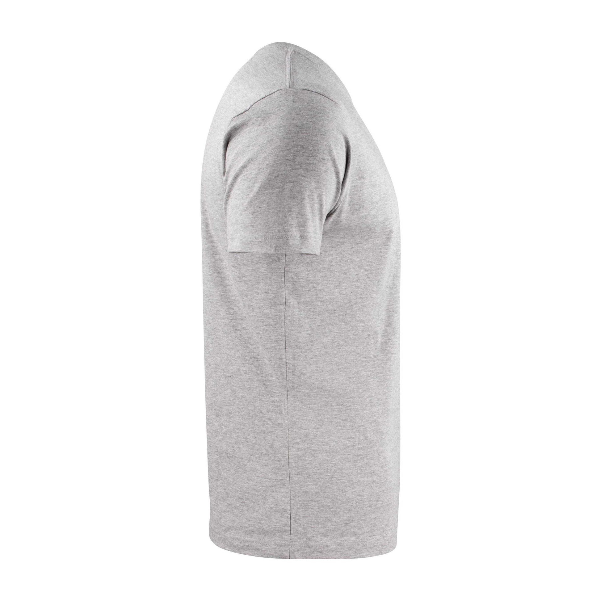 Grey Melange - Side - Printer Mens RSX T-Shirt