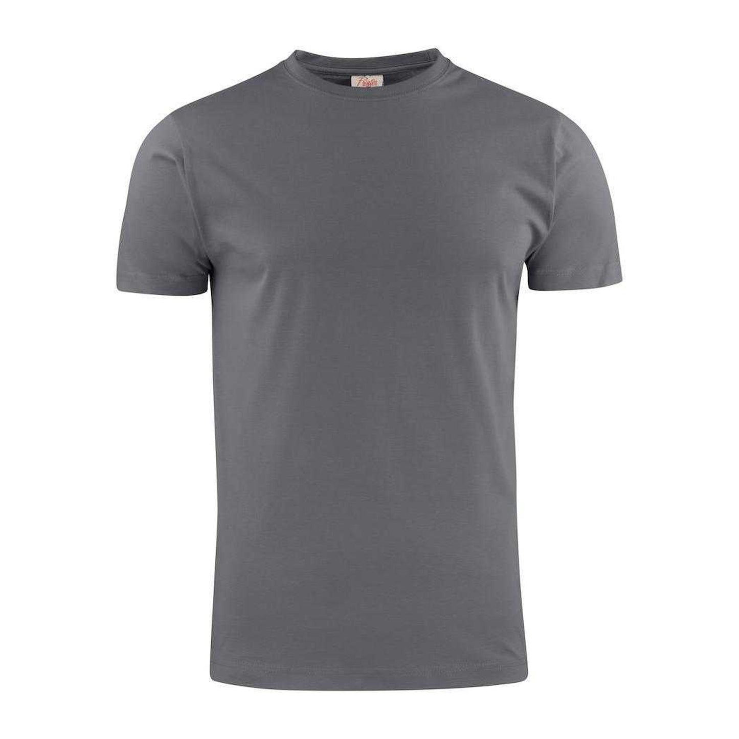 Steel Grey - Front - Printer Mens RSX T-Shirt