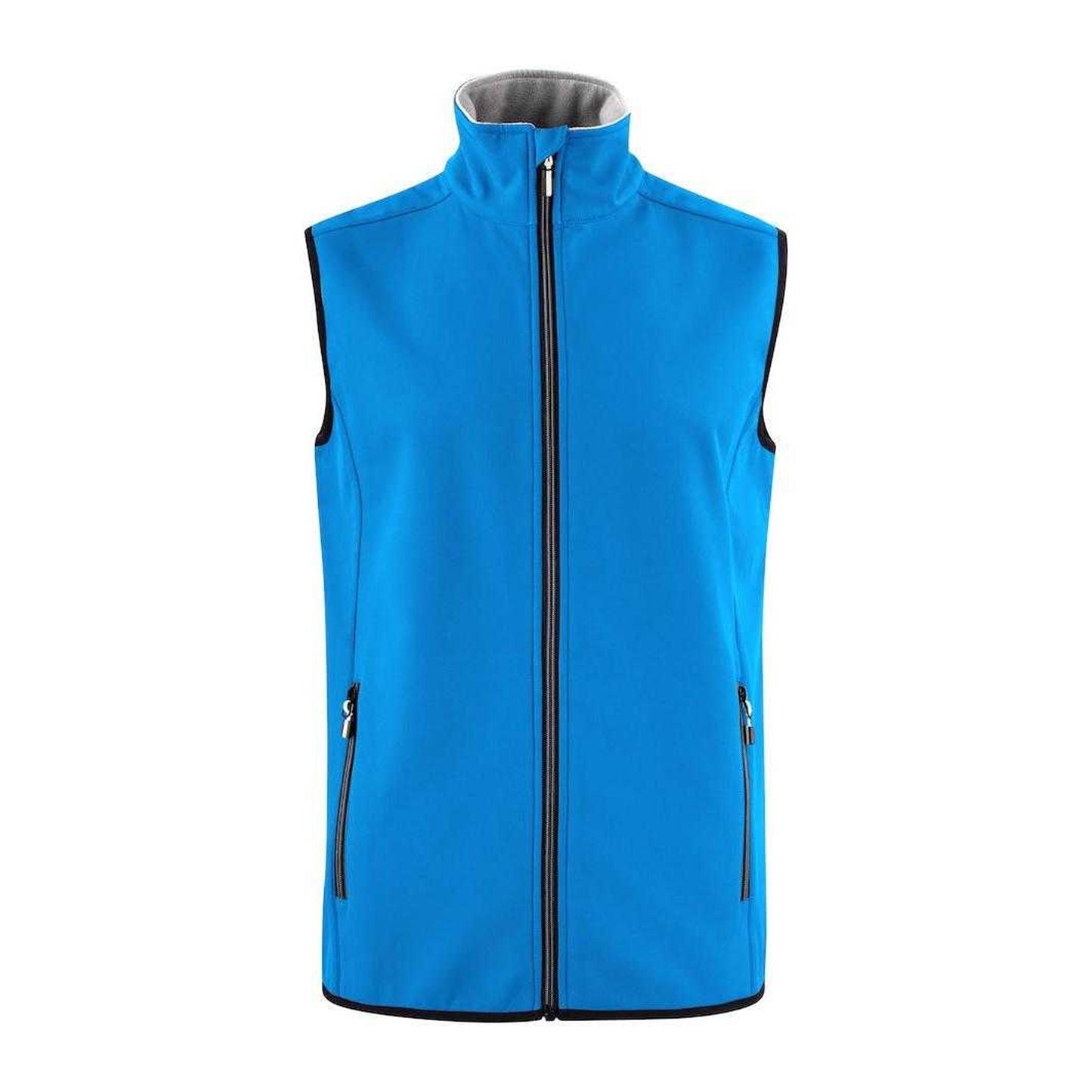 Ocean Blue - Front - Printer Mens Trial Softshell Body Warmer