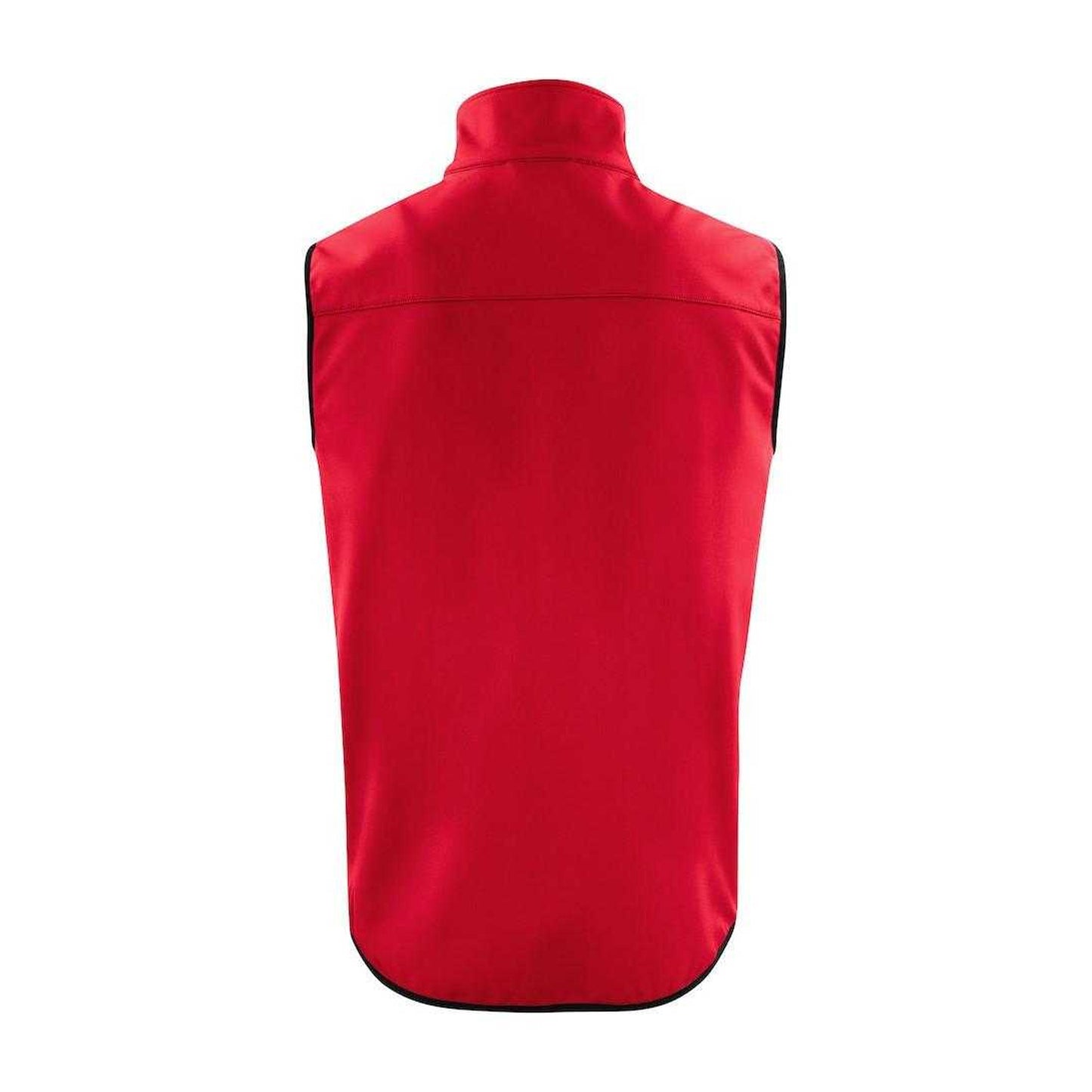 Red - Back - Printer Mens Trial Softshell Body Warmer