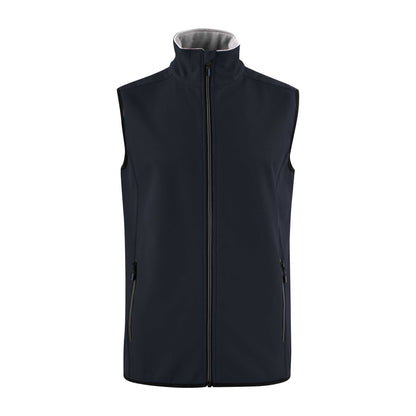 Dark Navy - Front - Printer Mens Trial Softshell Body Warmer