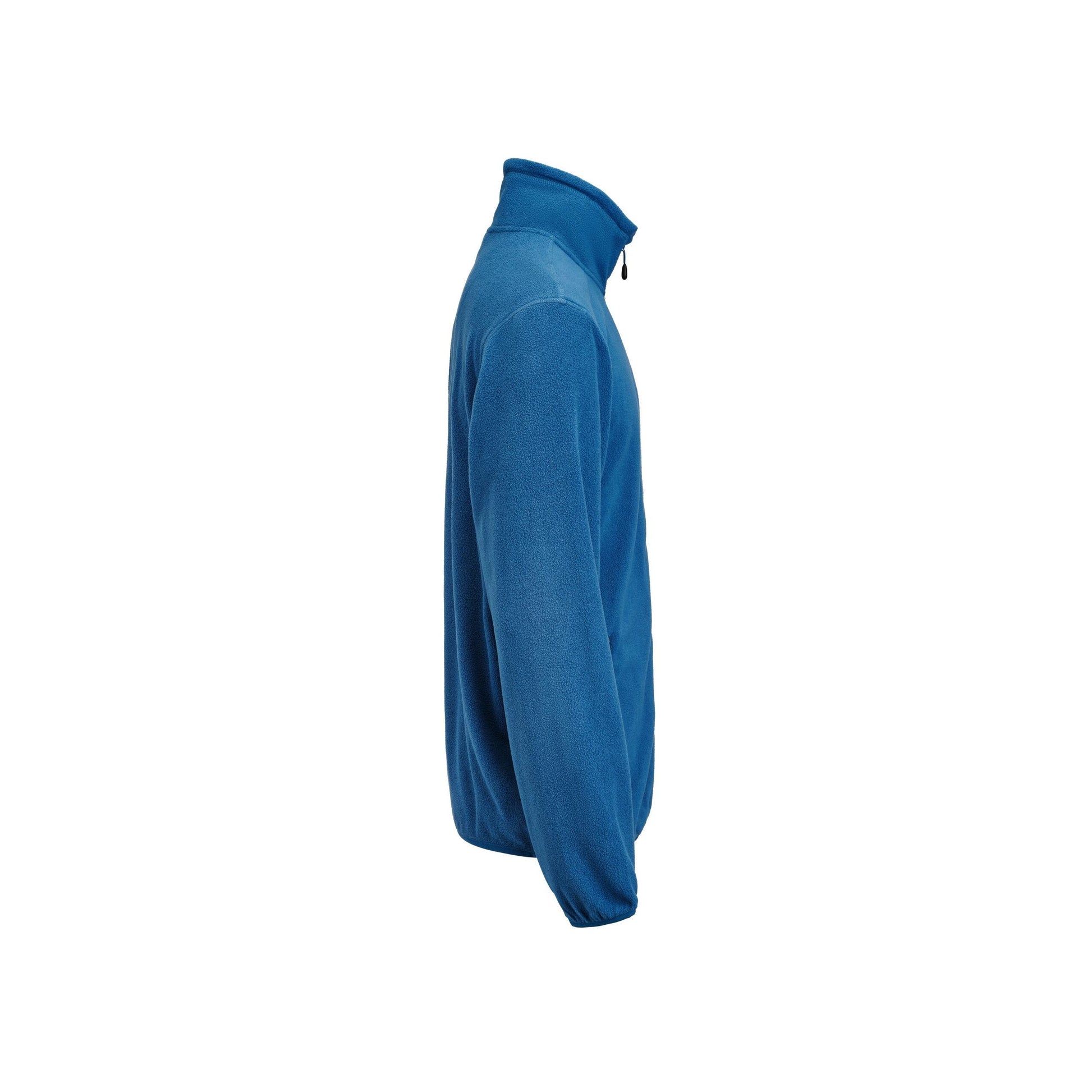 Bright Blue - Side - Printer RED Mens Twohand Fleece Jacket