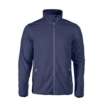 Bright Blue - Front - Printer RED Mens Twohand Fleece Jacket