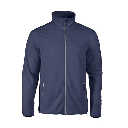 Navy - Front - Printer RED Mens Twohand Fleece Jacket