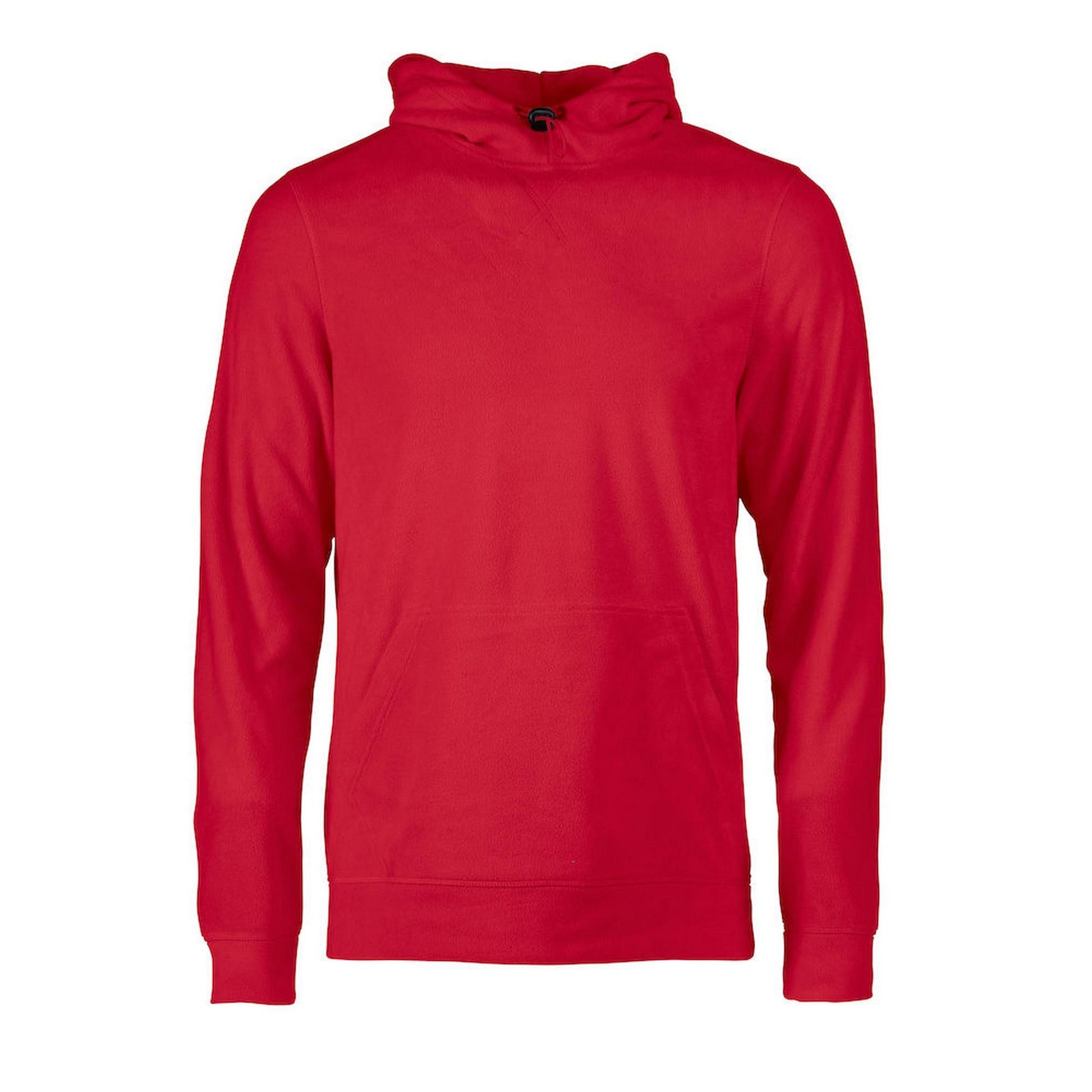Red - Front - The Printers Choice Mens Switch Fleece Hoodie
