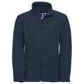 French Navy - Front - Jerzees Schoolgear Childrens Full Zip Outdoor Fleece Jacket