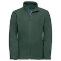 Bottle Green - Front - Jerzees Schoolgear Childrens Full Zip Outdoor Fleece Jacket