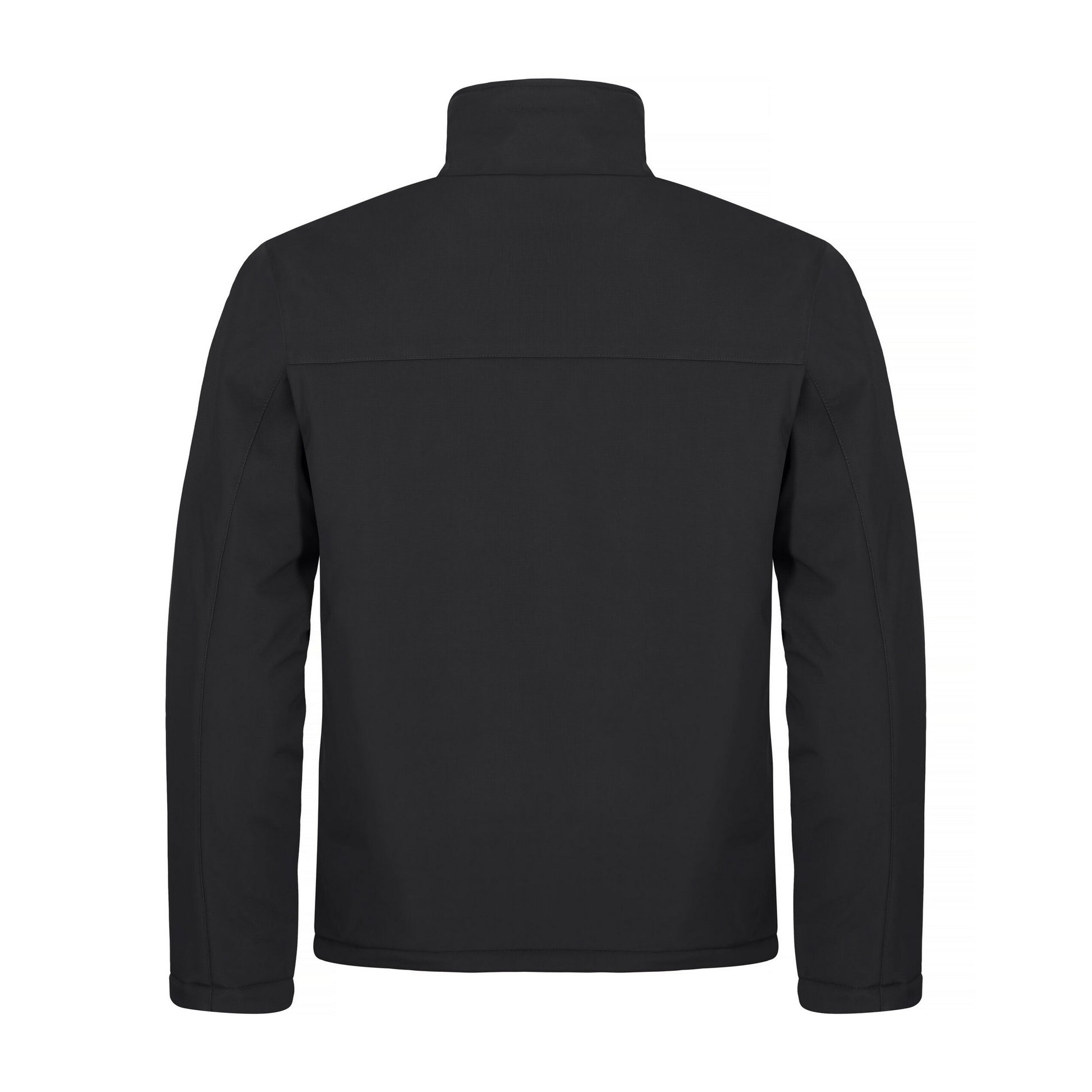 Black - Back - Clique Mens Padded Soft Shell Jacket