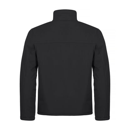 Black - Back - Clique Mens Padded Soft Shell Jacket
