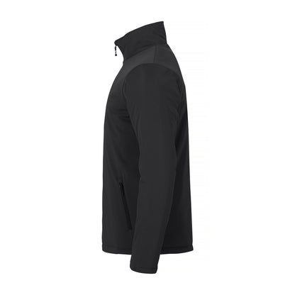 Black - Side - Clique Mens Padded Soft Shell Jacket