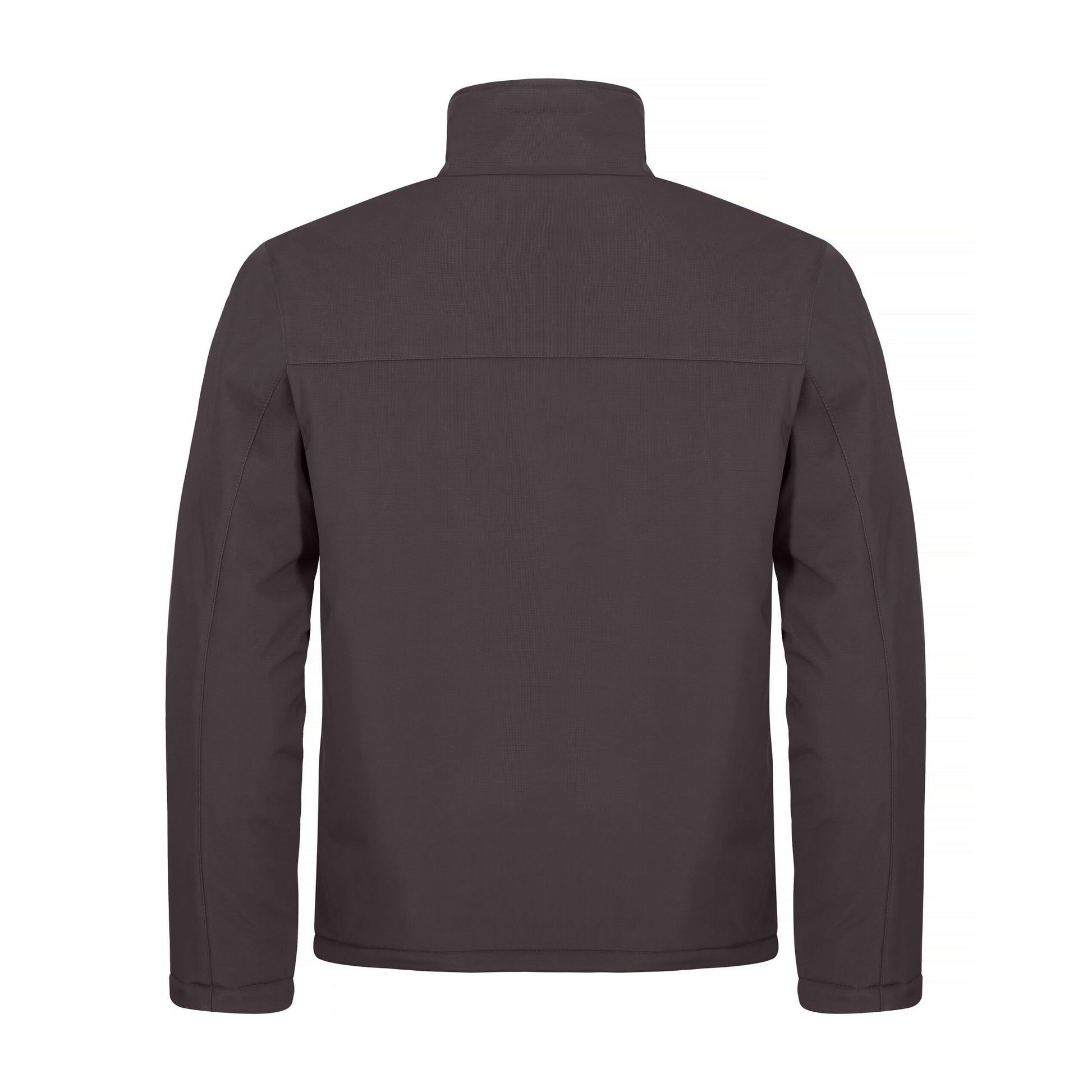 Dark Grey - Back - Clique Mens Padded Soft Shell Jacket