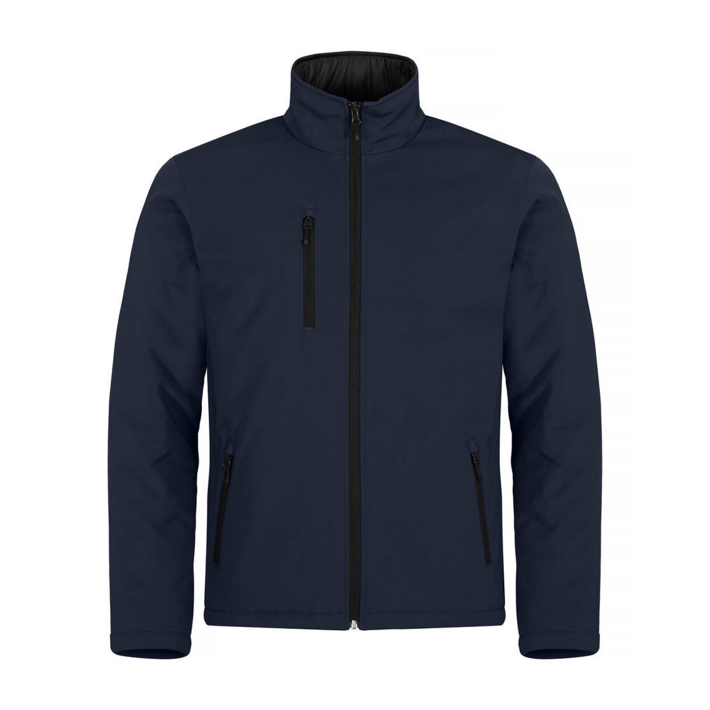 Black - Lifestyle - Clique Mens Padded Soft Shell Jacket