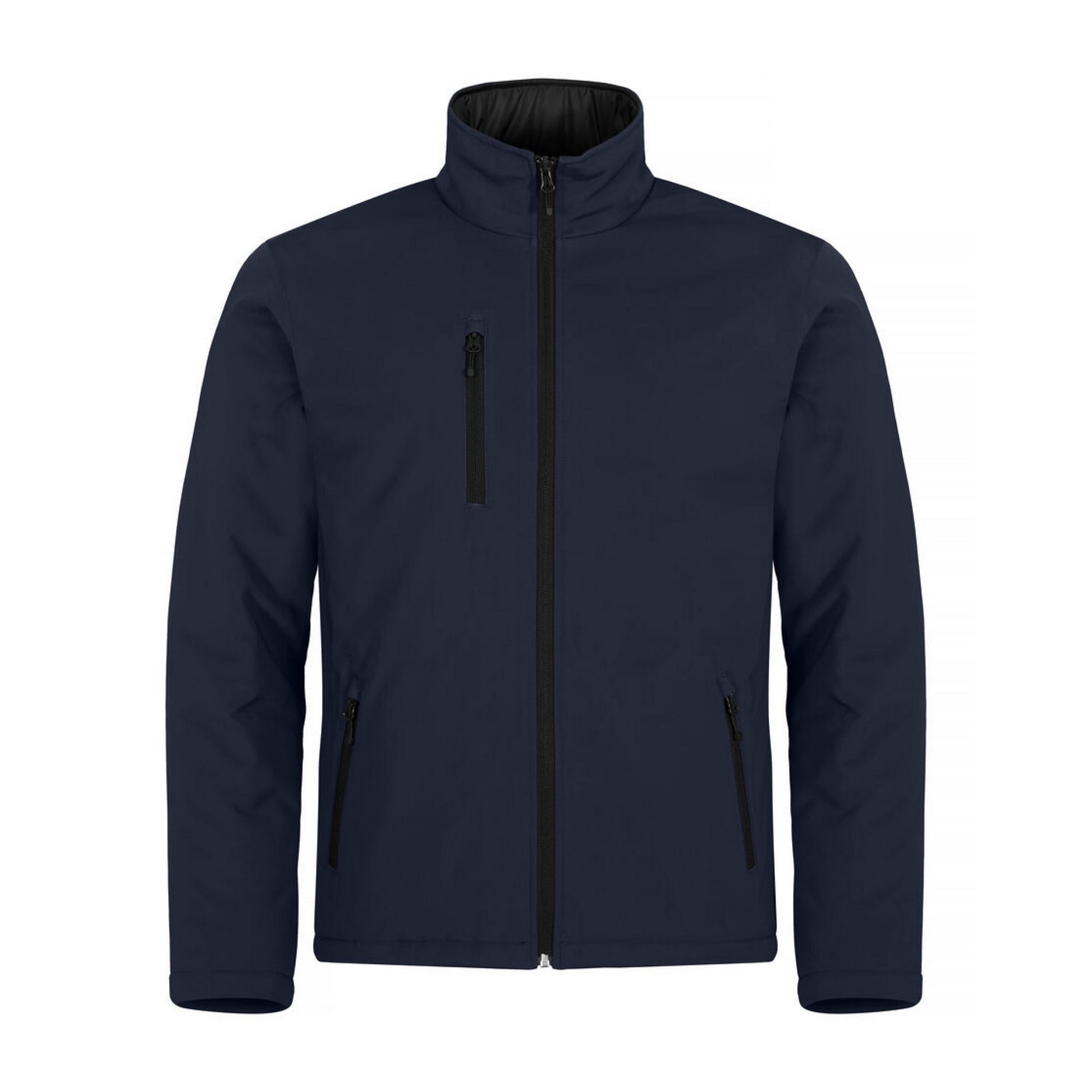 Black - Lifestyle - Clique Mens Padded Soft Shell Jacket