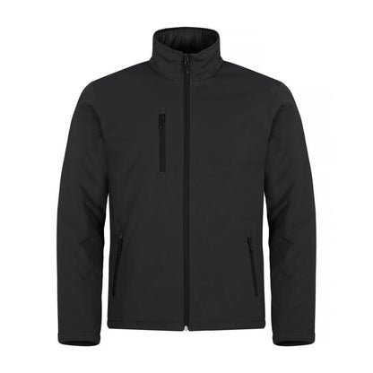 Black - Front - Clique Mens Padded Soft Shell Jacket